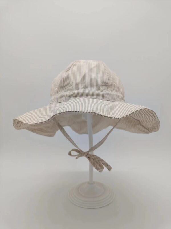 Infant Toddler Floral Print Baby Sun Breathable Hat Summer Beach Hat Children Solid Infant Girls Boy Outdoor Fisherman Cap - Image 2