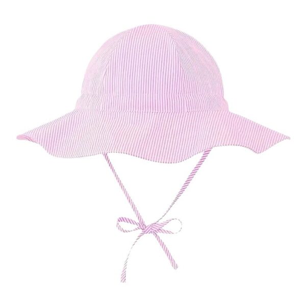 Infant Toddler Floral Print Baby Sun Breathable Hat Summer Beach Hat Children Solid Infant Girls Boy Outdoor Fisherman Cap - Image 5