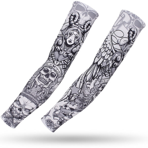 Ice Silk Sunscreen Arm Sleeves - Image 11