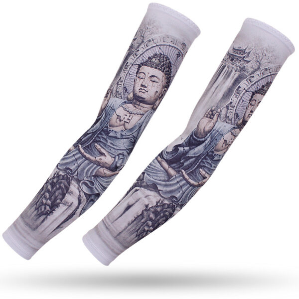 Ice Silk Sunscreen Arm Sleeves - Image 15