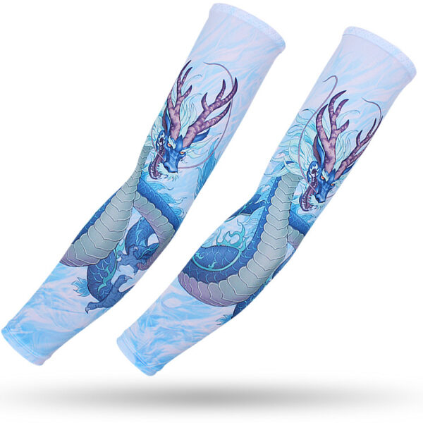 Ice Silk Sunscreen Arm Sleeves - Image 19