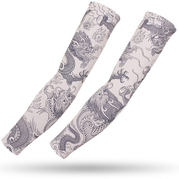 Ice Silk Sunscreen Arm Sleeves - Image 23