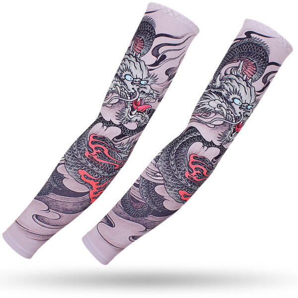 Ice Silk Sunscreen Arm Sleeves - Image 24