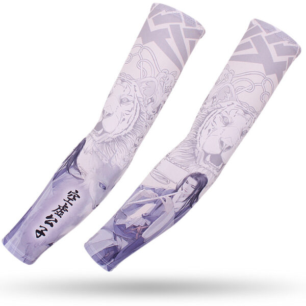 Ice Silk Sunscreen Arm Sleeves - Image 25