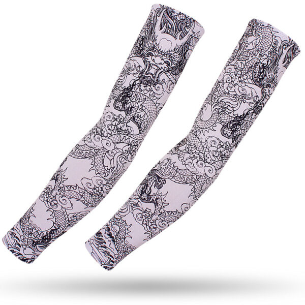 Ice Silk Sunscreen Arm Sleeves - Image 28