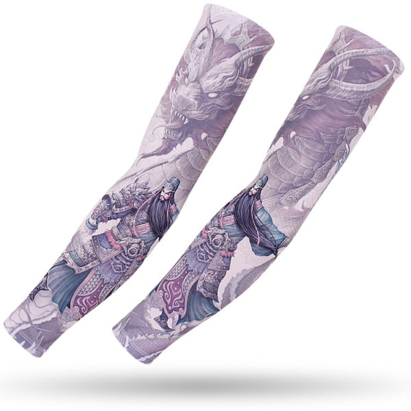 Ice Silk Sunscreen Arm Sleeves - Image 4