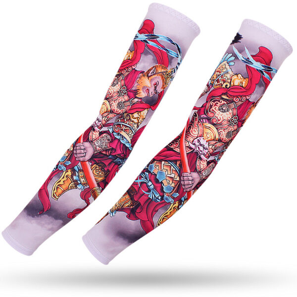 Ice Silk Sunscreen Arm Sleeves - Image 30