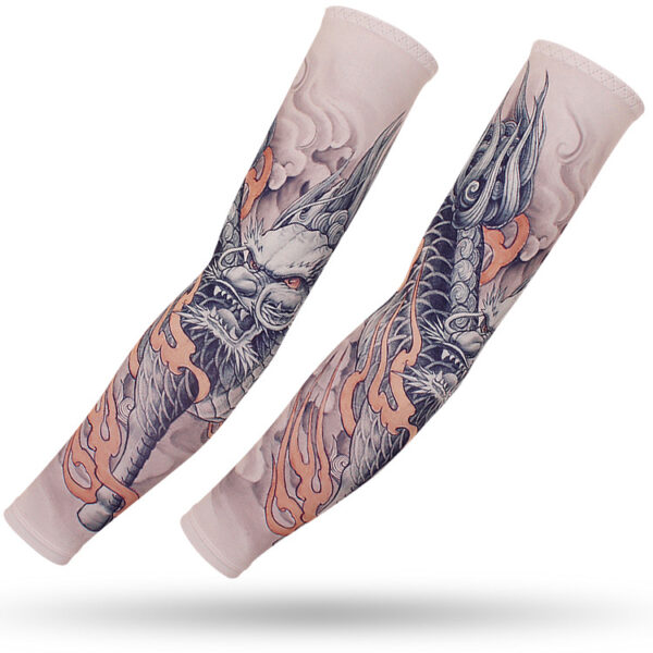 Ice Silk Sunscreen Arm Sleeves - Image 31