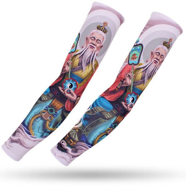 Ice Silk Sunscreen Arm Sleeves - Image 33