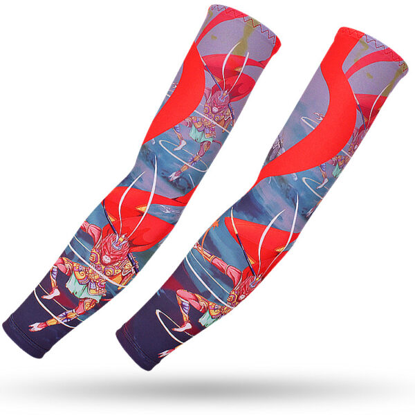 Ice Silk Sunscreen Arm Sleeves - Image 36