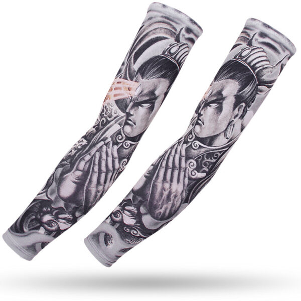 Ice Silk Sunscreen Arm Sleeves - Image 37