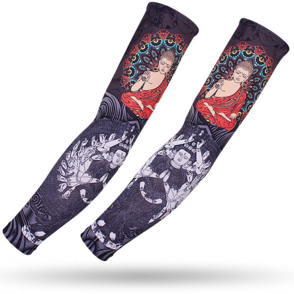 Ice Silk Sunscreen Arm Sleeves - Image 5