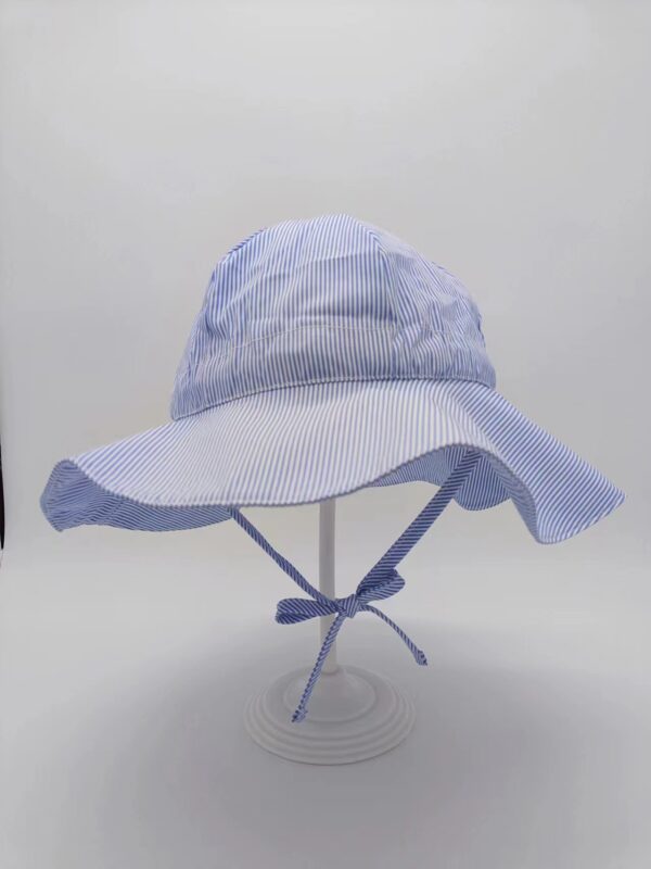 Infant Toddler Floral Print Baby Sun Breathable Hat Summer Beach Hat Children Solid Infant Girls Boy Outdoor Fisherman Cap - Image 17