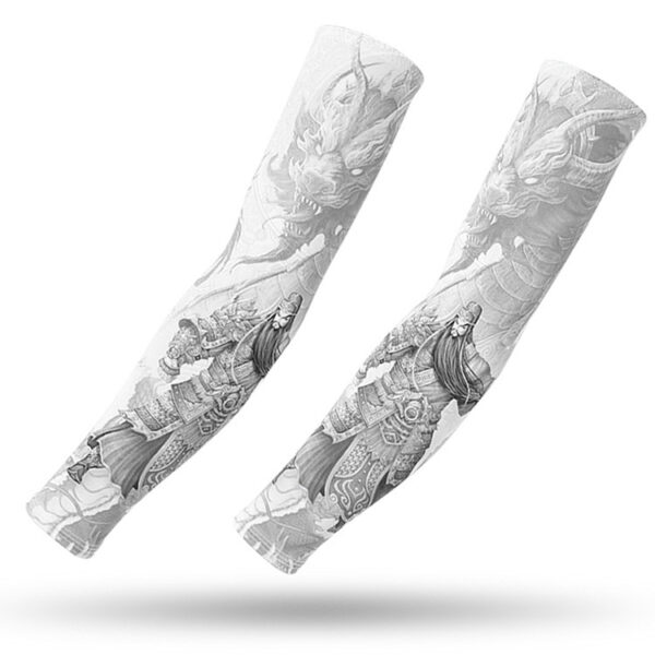 Ice Silk Sunscreen Arm Sleeves - Image 7