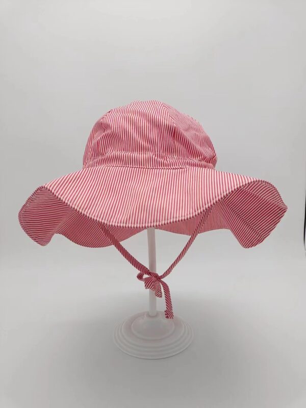 Infant Toddler Floral Print Baby Sun Breathable Hat Summer Beach Hat Children Solid Infant Girls Boy Outdoor Fisherman Cap - Image 19