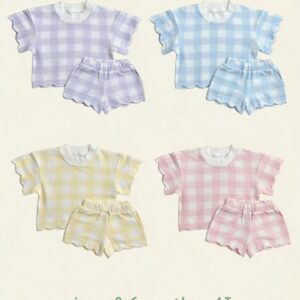 Scalloped edge Kids Outfit