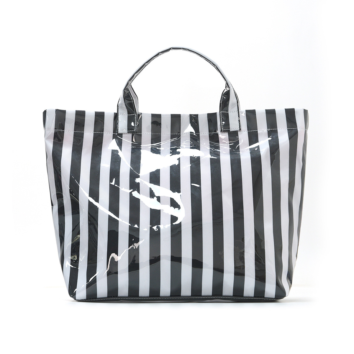 Women Handbag with Stripes - Image 3