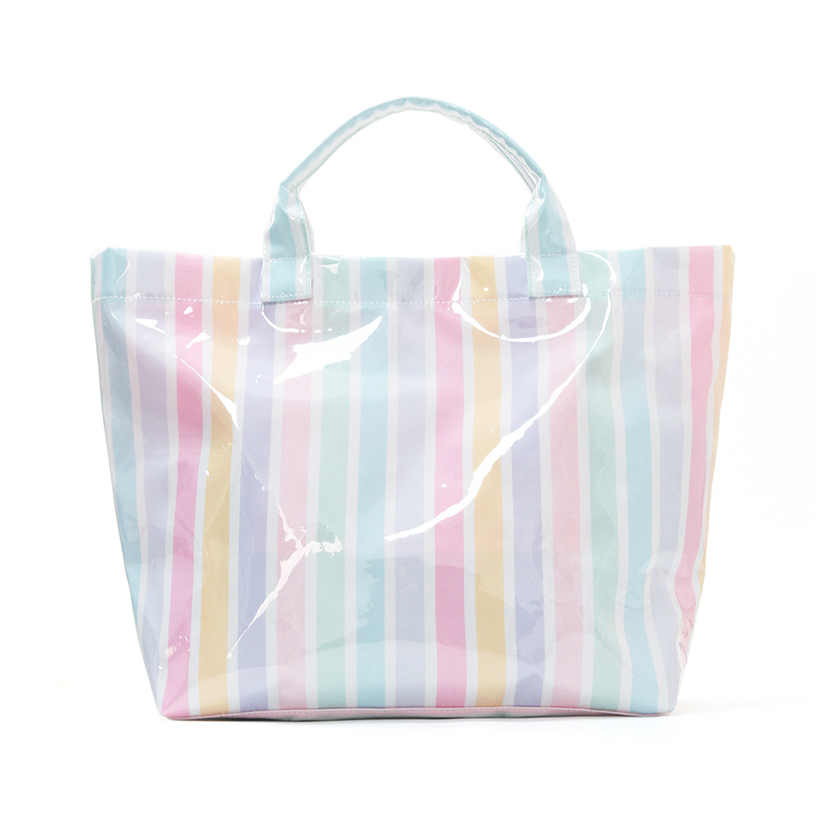 Women Handbag with Stripes - Image 8