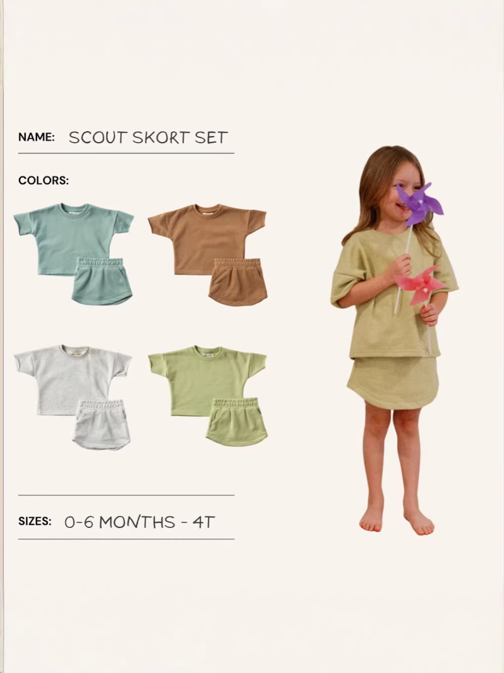 Scout Skort Set