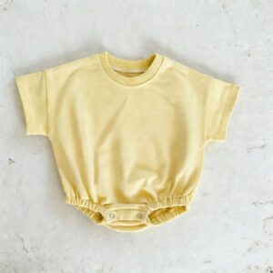 Short Sleeve Bubble Romper Baby Summer Clothes (Copy)
